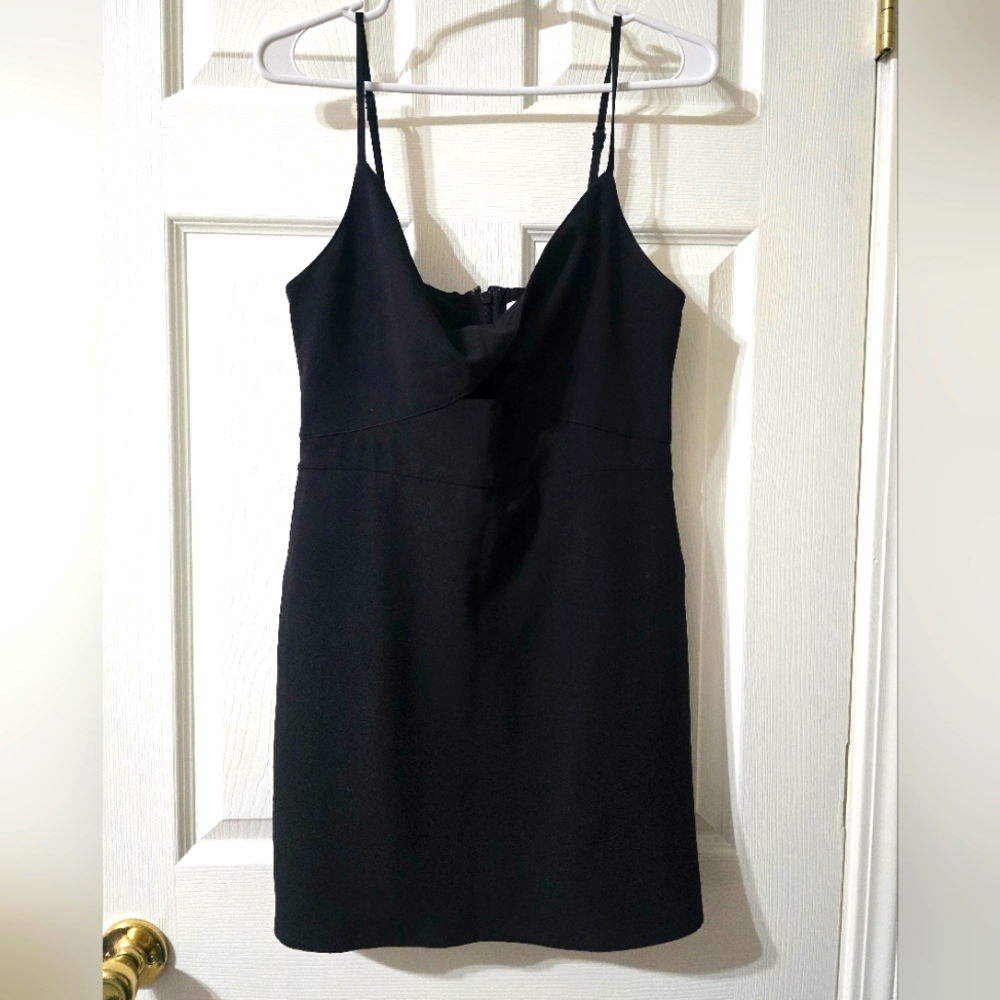 Abercrombie & Fitch Little Black Party Dress, Keyhole Cutout, Sz Medium, EUC!